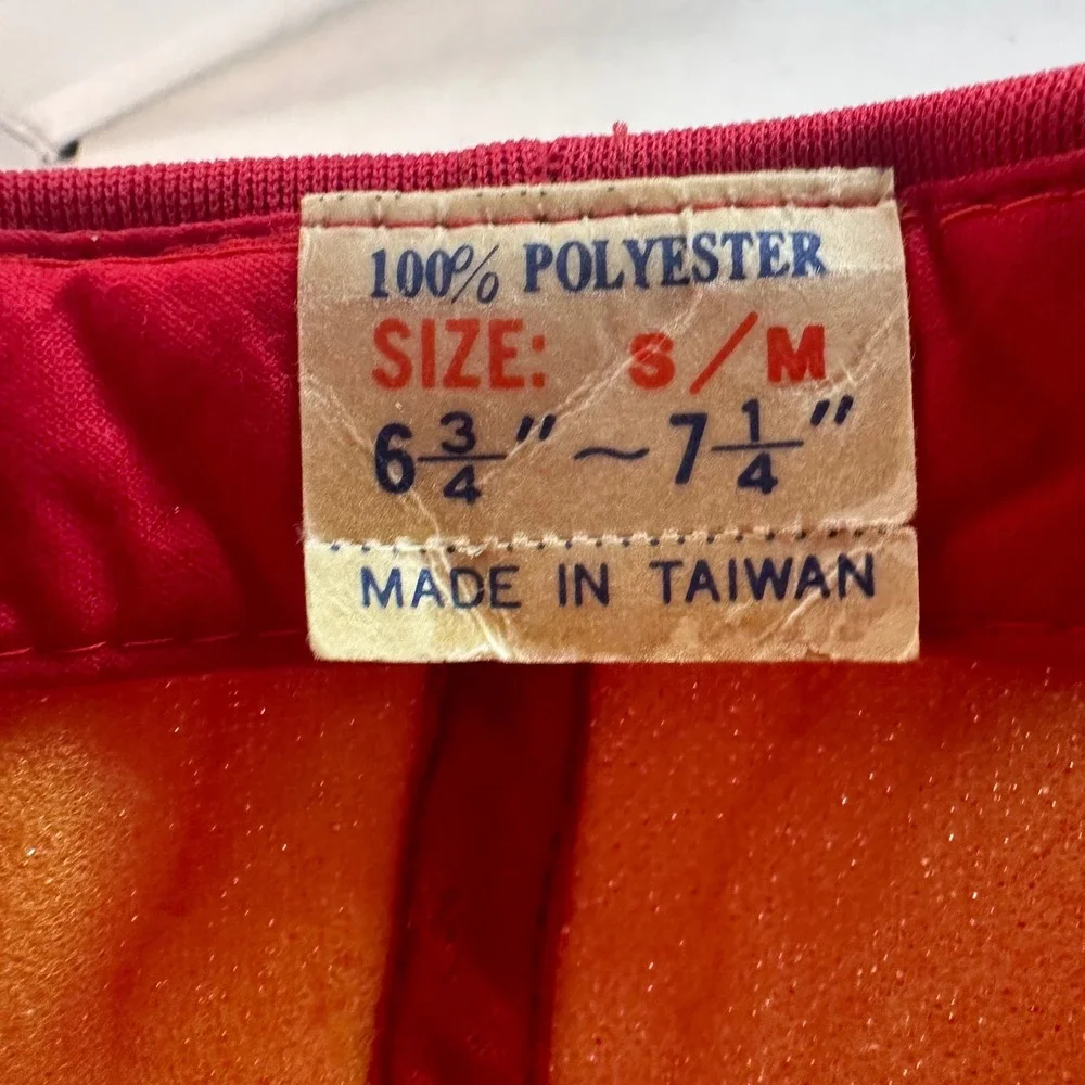 Vintage GMC Trucks Hat Cap Red Embroidered Logo Snapback Adjustable‎ Mens - Picture 12 of 13